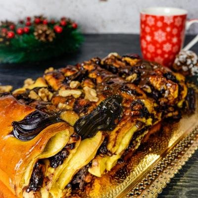 Bolo Rei Escangalhado Chocolate